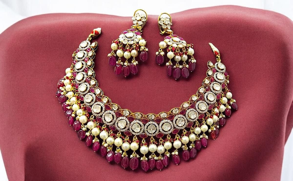 Bridal Jewellery Trends 2026 Jaipur Kundan Meena Jadau Polki Diamond Open Setting Taparia Jewels