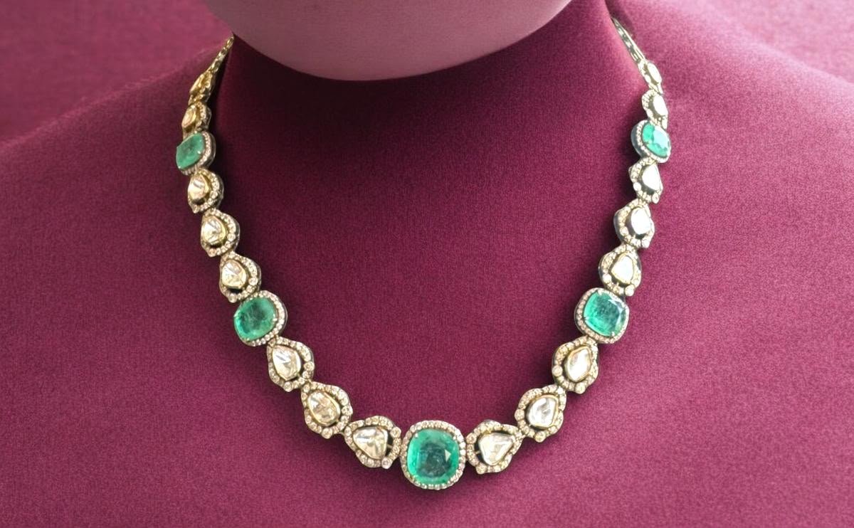 Open Setting Jewellery Jaipur Polki Diamond Taparia Jewels