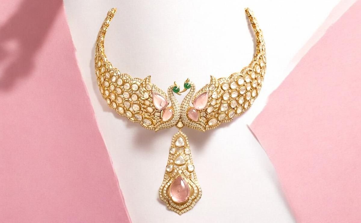 High Jewellery Jaipur: haute joaillerie Polki piece by Taparia Jewels